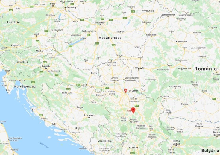 kragujevcai Fiat gyár