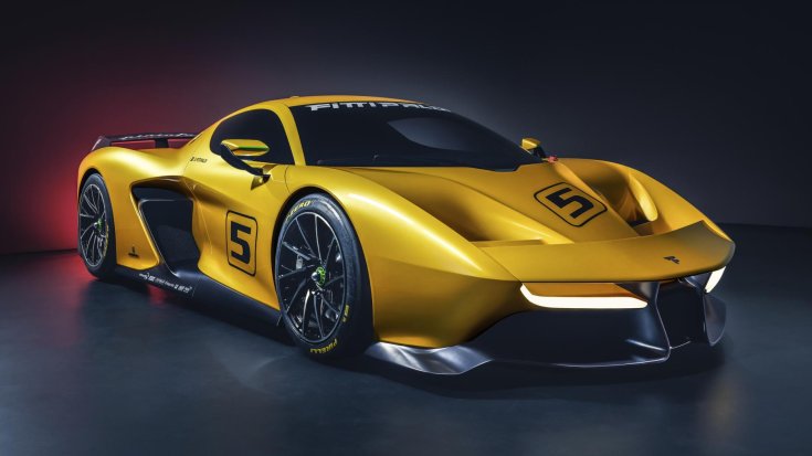 sárga Fittipaldi Motors EF7 Vision Gran Turismo by Pininfarina