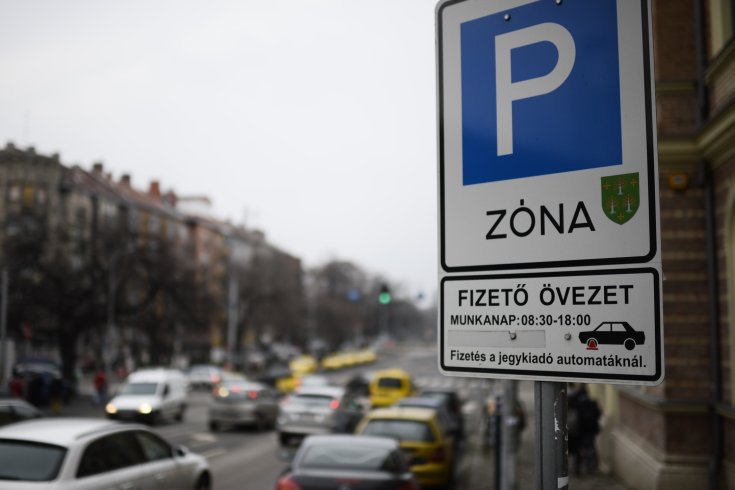 Fizetős parkoló