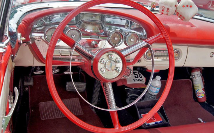 Ford Edsel Teletouch kormány