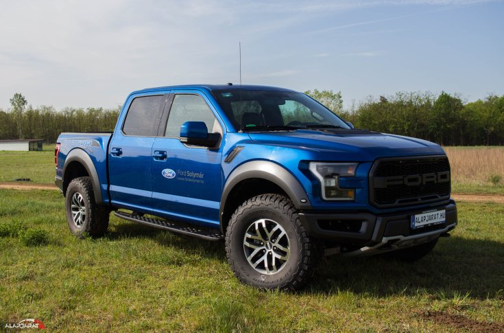 Ford F150 Raptor teszt Alapjárat