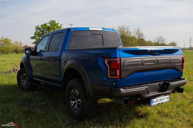 Ford F150 Raptor teszt Alapjárat