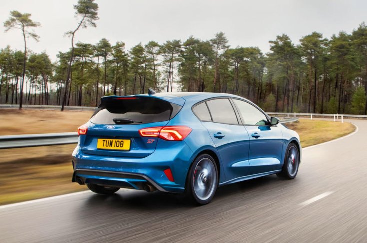 Ford Focus ST hátulja
