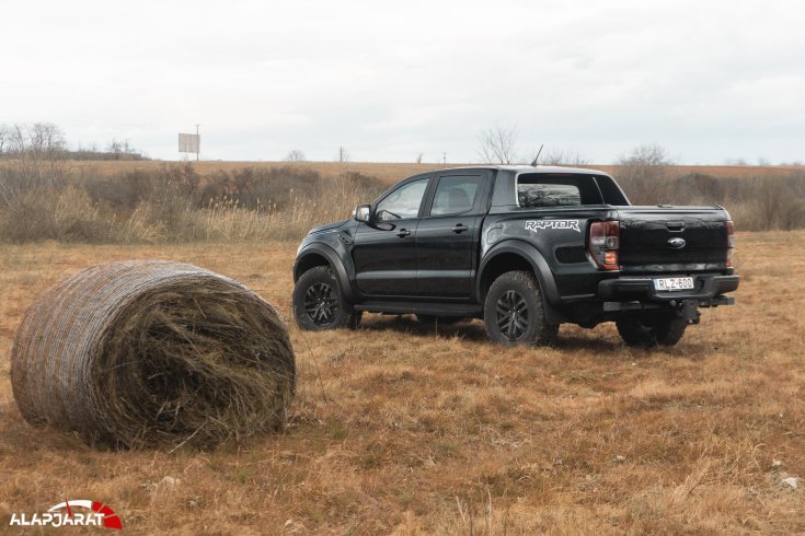 Ford Ranger Raptor teszt Alapjárat