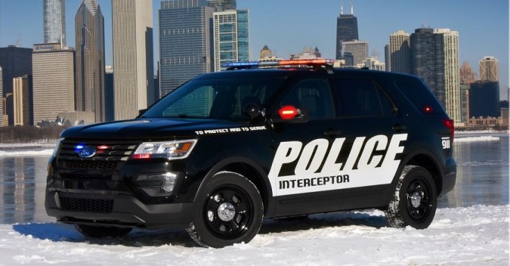 2020 Ford Explorer Intercepter, oldalnézet