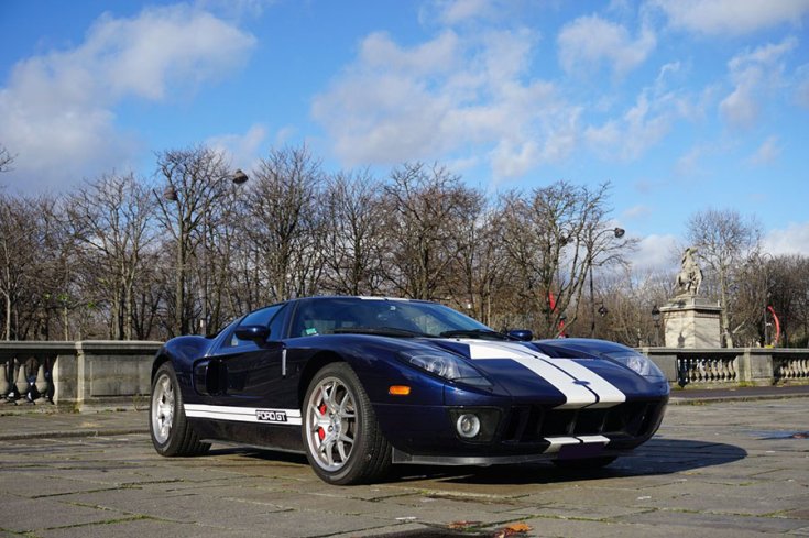 Johnny Hallyday Ford GT-je