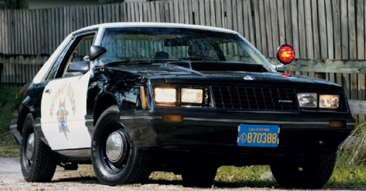 1982 Ford Mustang SSP, oldalnézet, balról