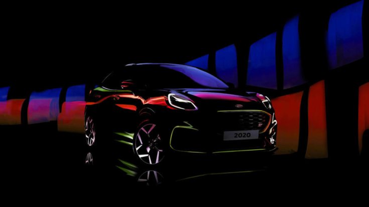 2020-as Ford Puma ST teaser fotó
