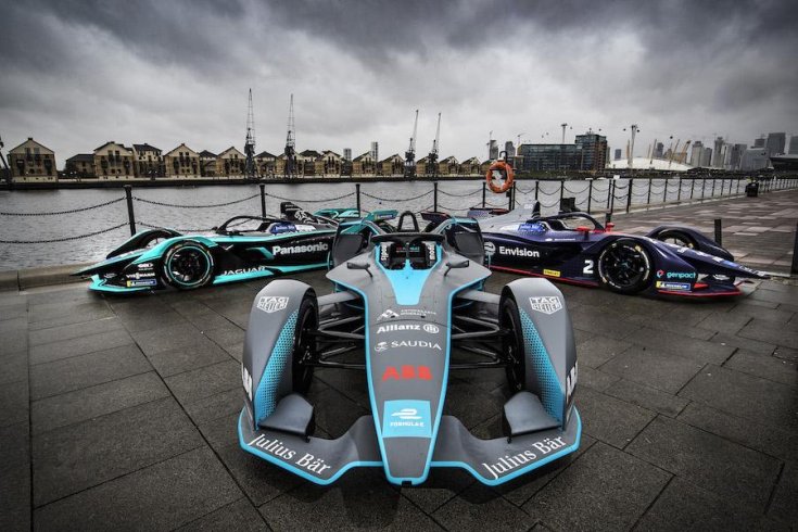 Formula-e autók Londonban