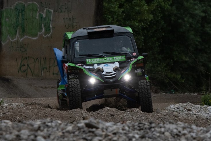 A Yamaha Garilla Racing Team az Italian Baján