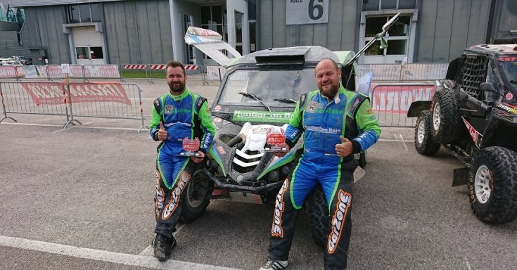 Garamvölgyi Zoltán és Takács Antal Yamaha Garilla YXZ RR