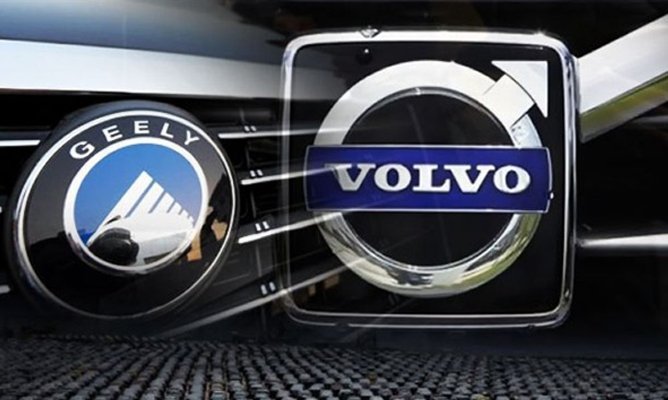 Geely és Volvo logók