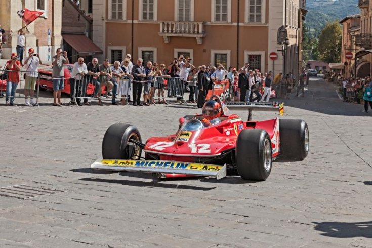 Gilles Villeneuve Ferrari 312 T4-es autója