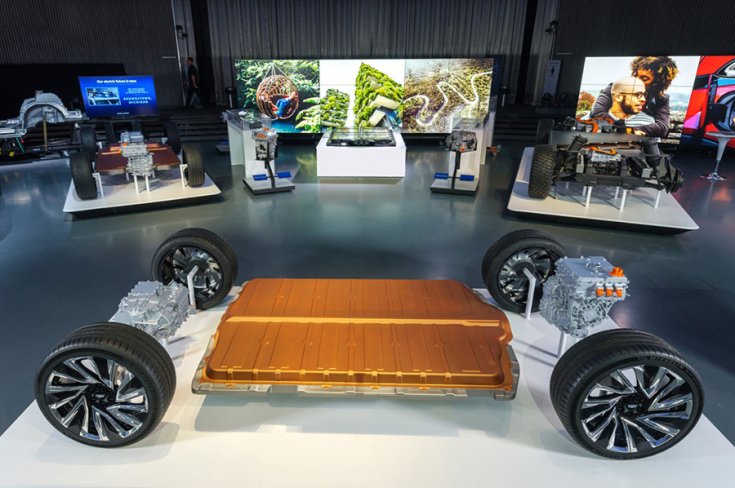 A General Motors EV platformja oldalról