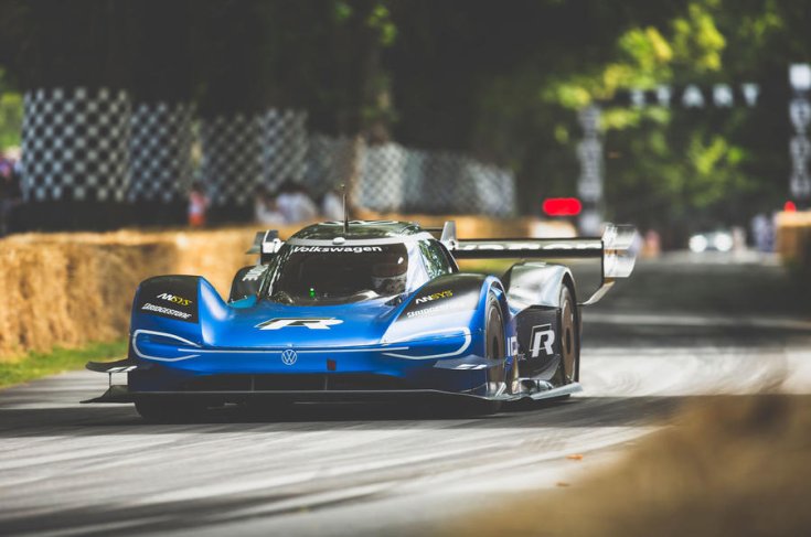 Volkswagen ID.R a Goodwood Festival of Speed eseményen