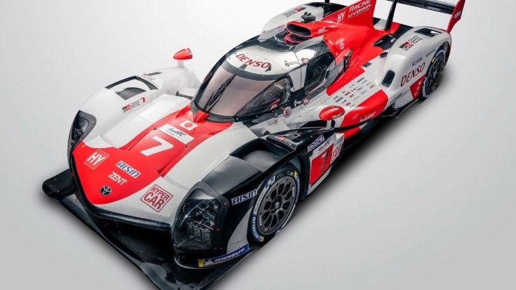 Toyota GR010 Hybrid felülnézetből