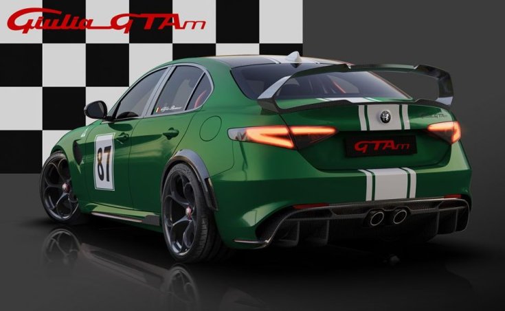 Giulia GTAm green