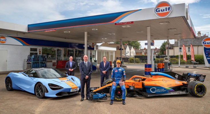 McLaren Gulf PR fotó