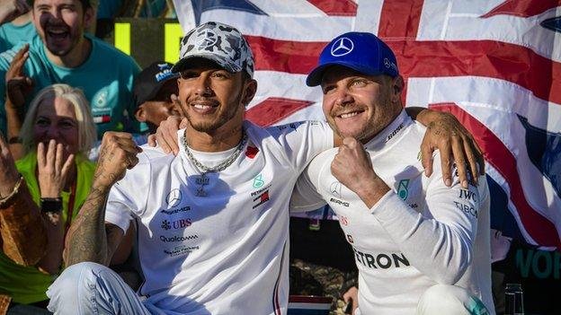 Hamilton és Bottas ünnepel Austinban