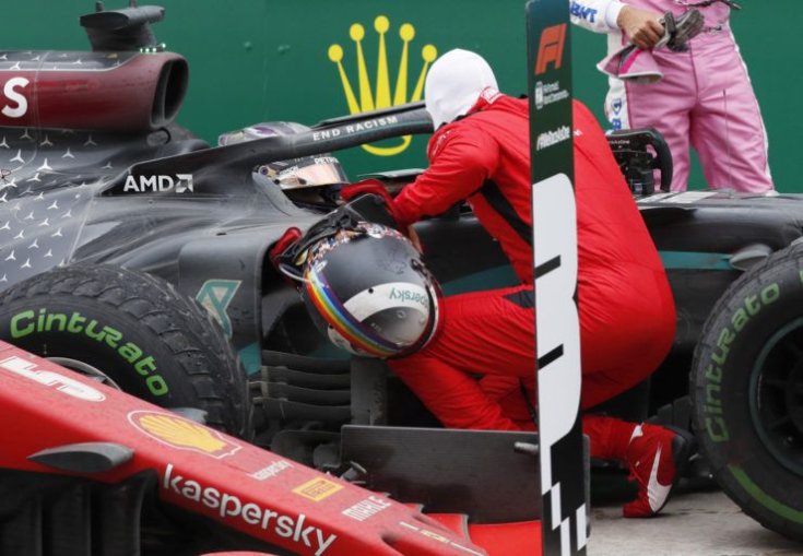 Világbajnokok egymás között – Vettel elsőként gratulált Hamiltonnak