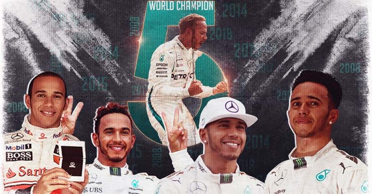 Hamilton ötödször is világbajnok lett