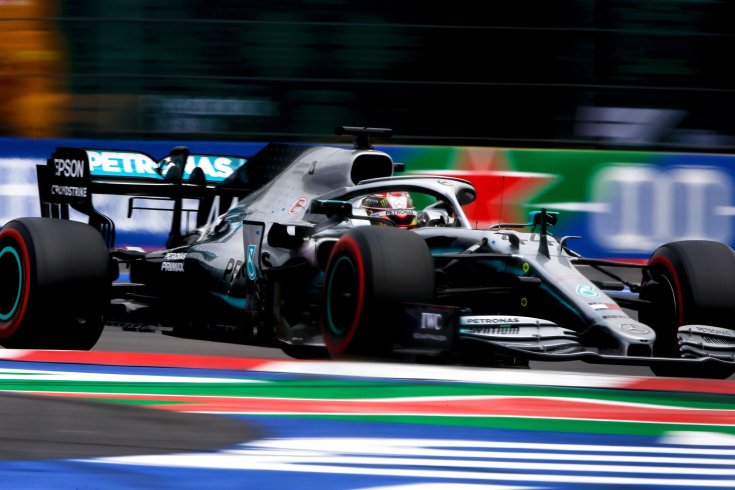 Lewis Hamilton a mexikói Nagydíjon