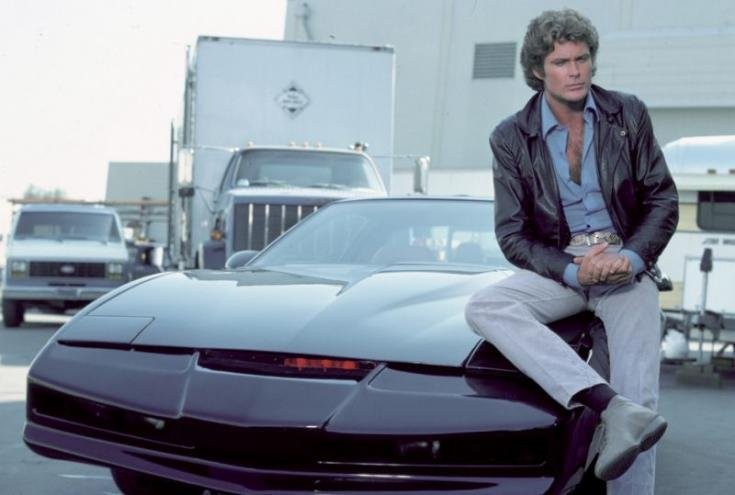 Kitt és David Hasselhoff