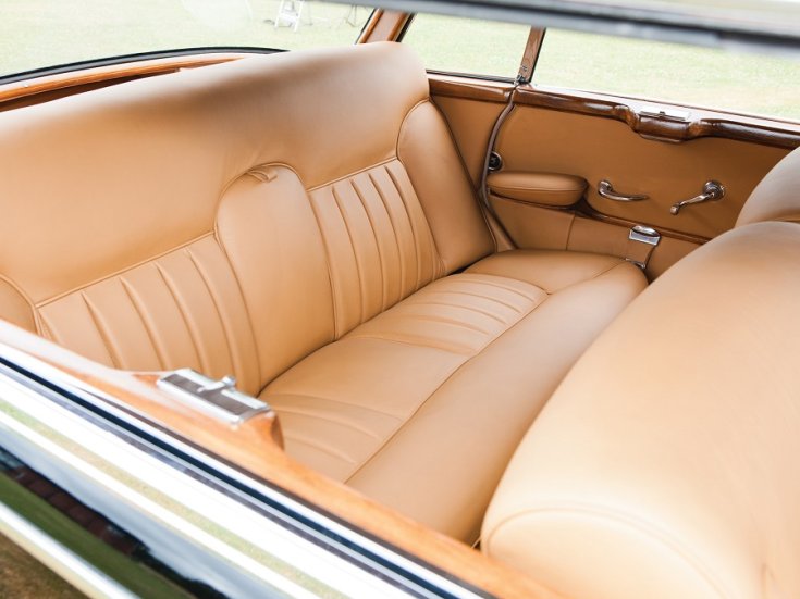 1958 Mercedes-Benz W189, hátsó üléssor, oldalnézet, jobbról, kívülről fotózva