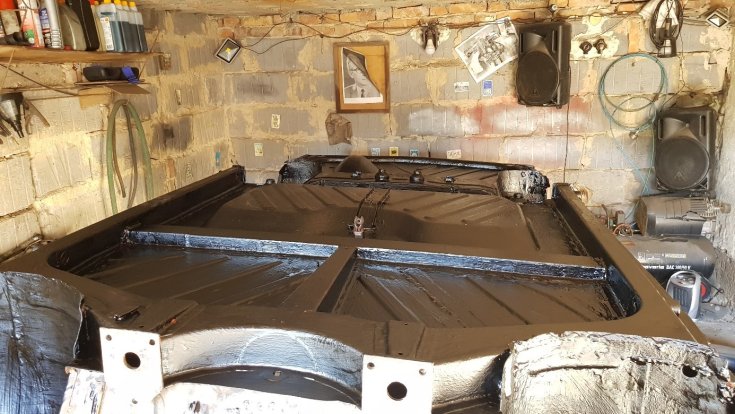 Felújított Trabant padlólemez