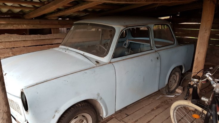 Lelakott Trabant