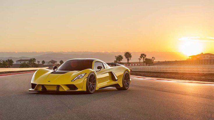 Hennessey Venom F5 elölről