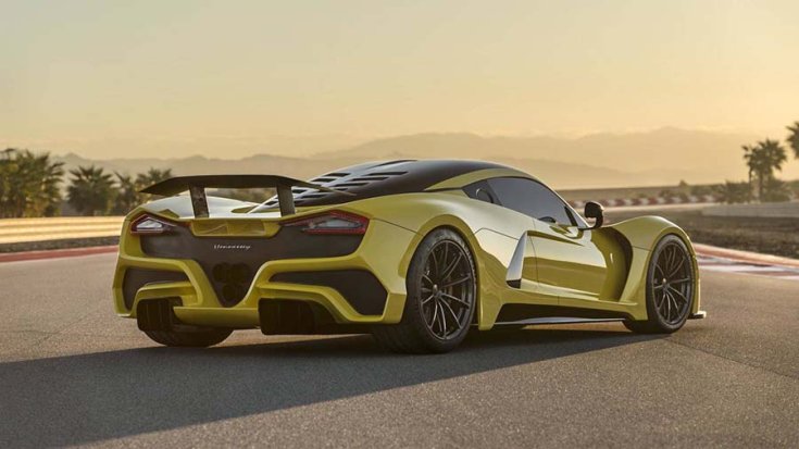 Hennessey Venom F5 hátulról