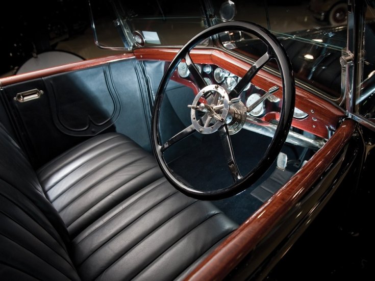 1919 1924 Hispano-Suiza H6B, salamanca, luxus limuzin, műszerfal, jobbkormány, oldalnézet, jobbról
