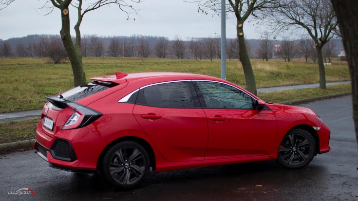 Honda Civic 1.6 dízel teszt Alapjárat