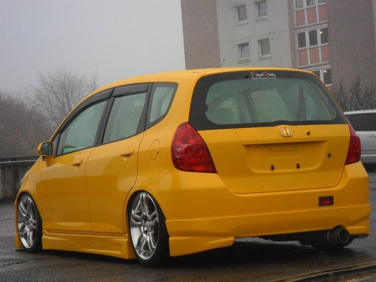 2002 Honda Jazz tuning hátulról