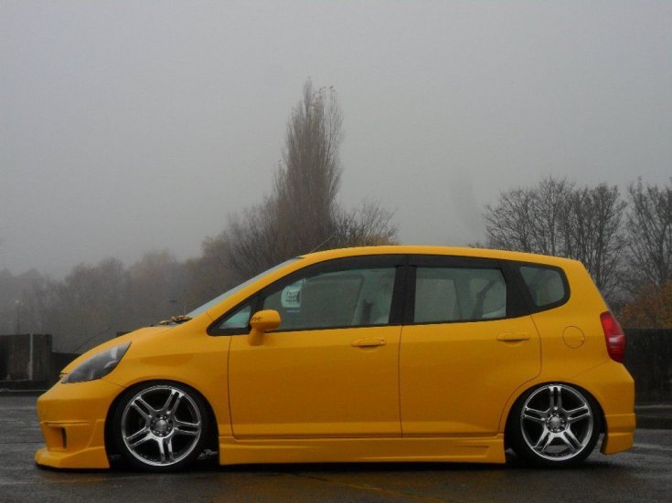 2002 Honda Jazz tuning oldalról