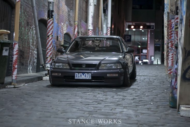 Honda Legend stance