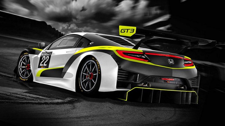 A Jenson Team Rocket RJN Honda NSX GT3-as változata
