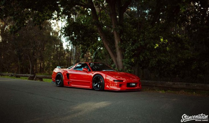 Honda NSX tuning elölről