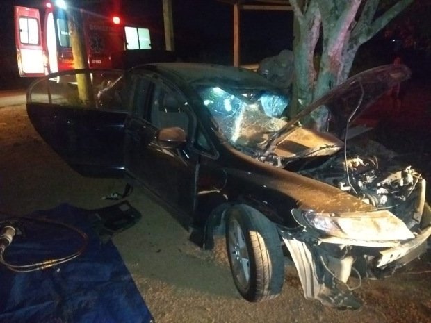 Összetört Honda Civic