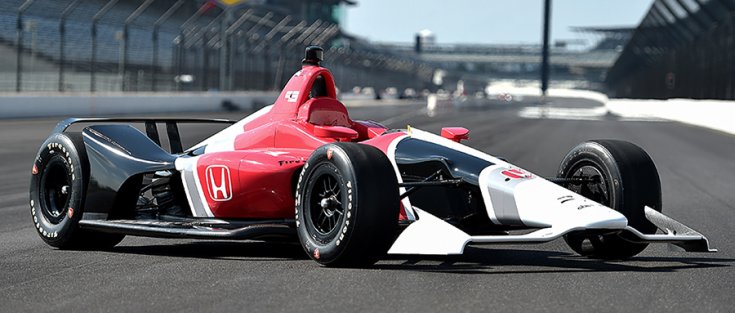 A Honda 2018-as Indycar autója