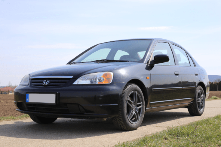 2000-es Honda Civic Sedan elölről