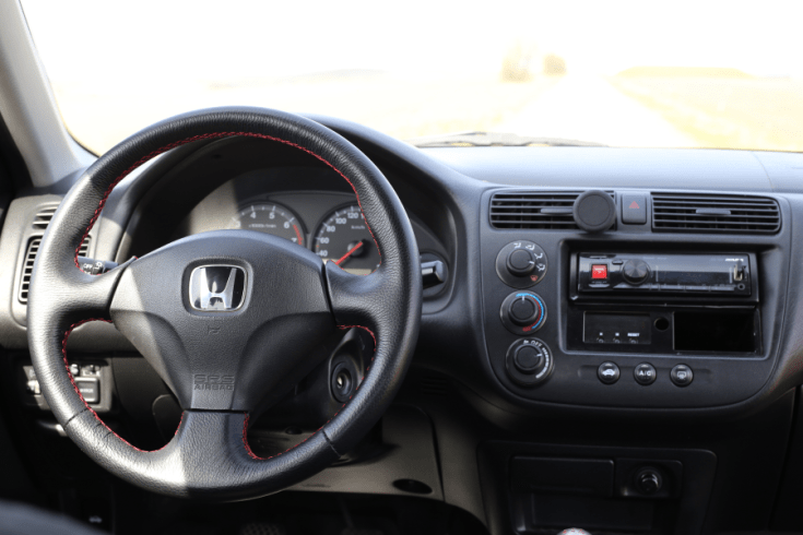 2000-es Honda Civic Sedan műszerfal