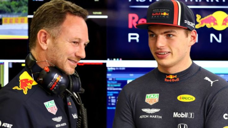 Horner és Verstappen
