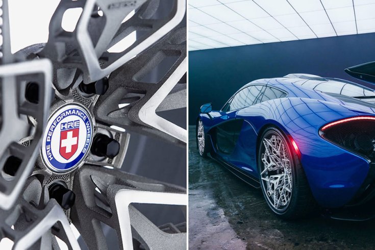 McLaren P1, HRE felniken