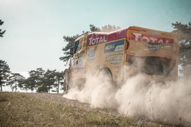 poroló kamion Hungarian Baja 2019-en