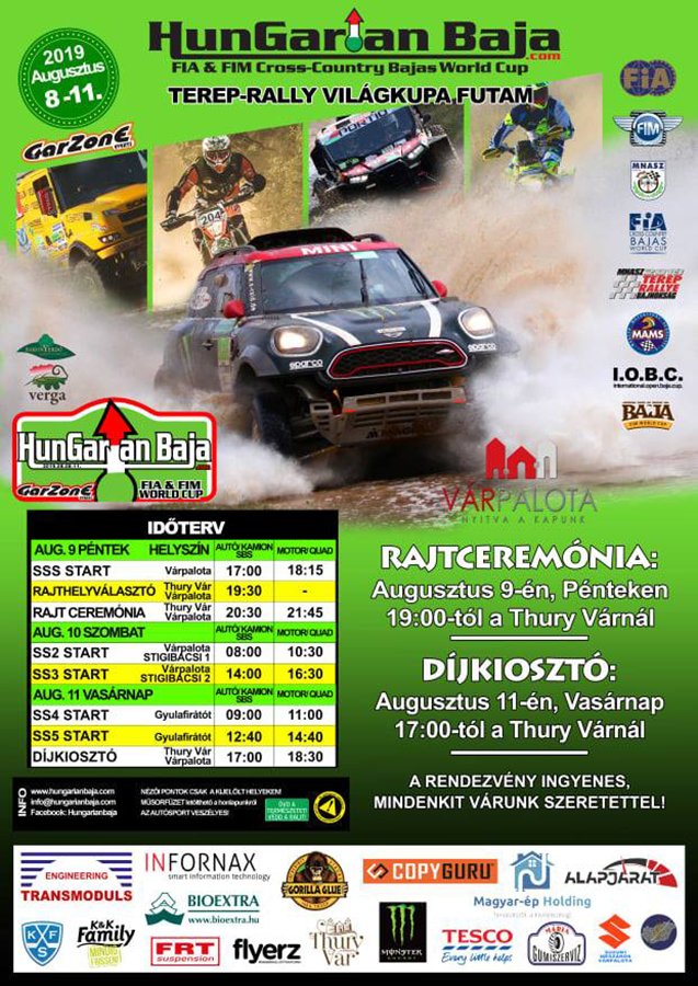 A 2019-es HunGarian Baja plakátja