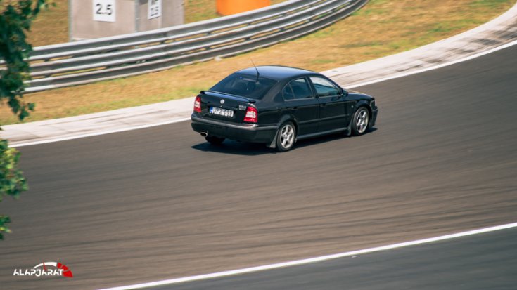 Skoda Octavia RS a Hungaroringen