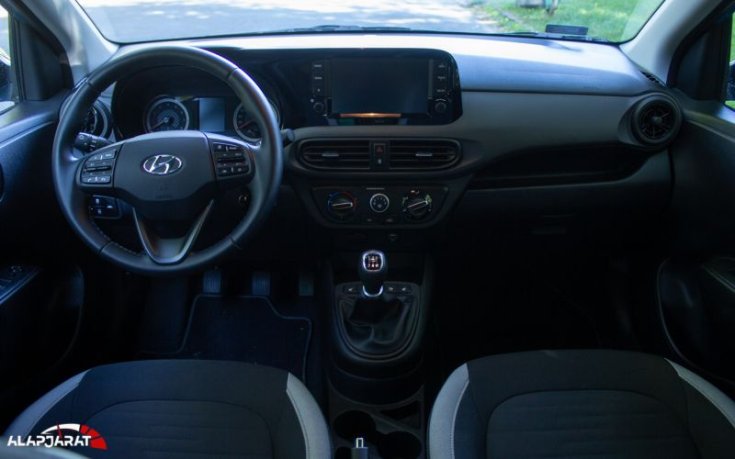 Hyundai i10 teszt alapjárat