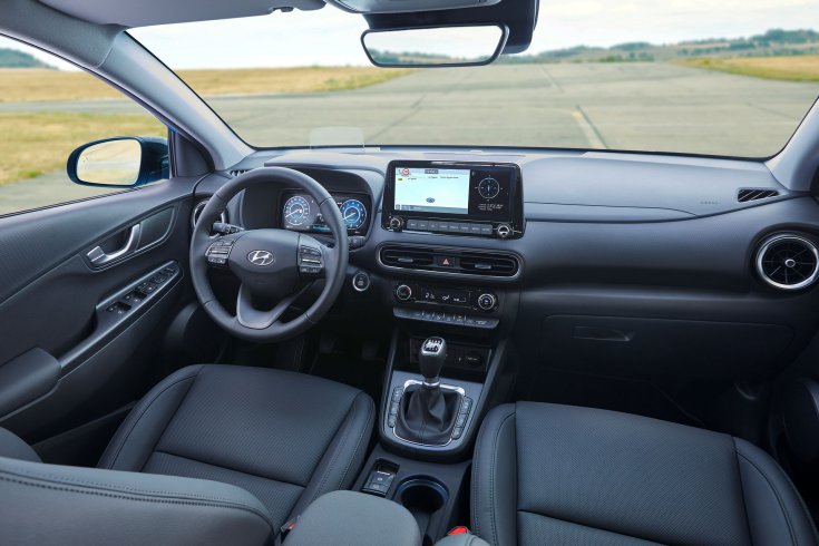 Hyundai Kona belső tere